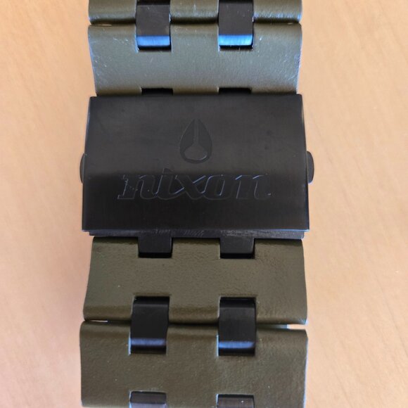 Nixon Watch The Big Rig Army Green Analog - Picture 3 of 7